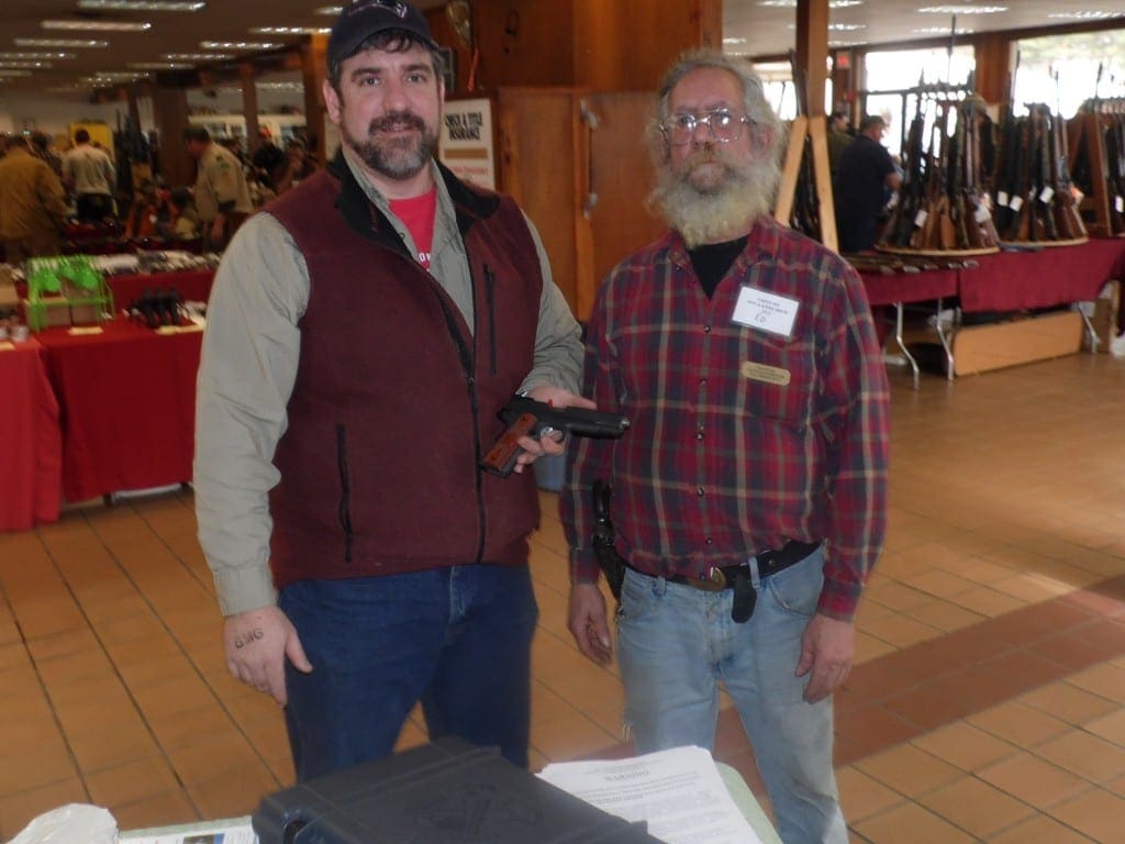 2014 Gun Owners of Vermont  Annual Raffle winner Darryl Montague.