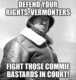 General Patton says: Fight Those Commie Bastards in Court!